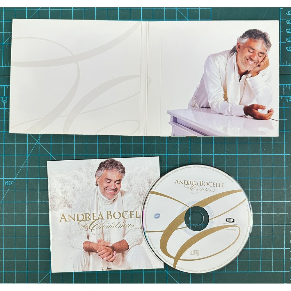 Andrea Bocelli My Christmas CD 2009 Holiday Album Decca B0013437-02
